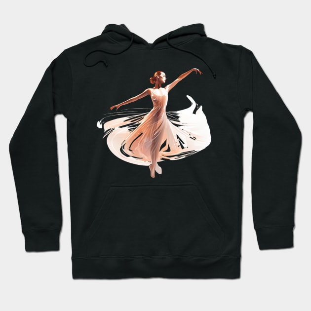 Ballet Art Nouveau Hoodie by Maestro Mainframe